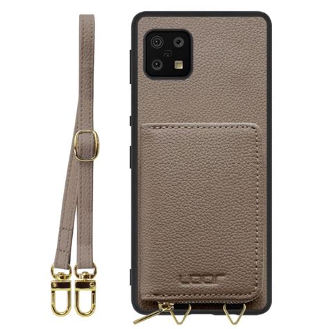 LooCo Official Shop LOOF LUXURY SHELL POUCH AQUOS Sense6s Sense6