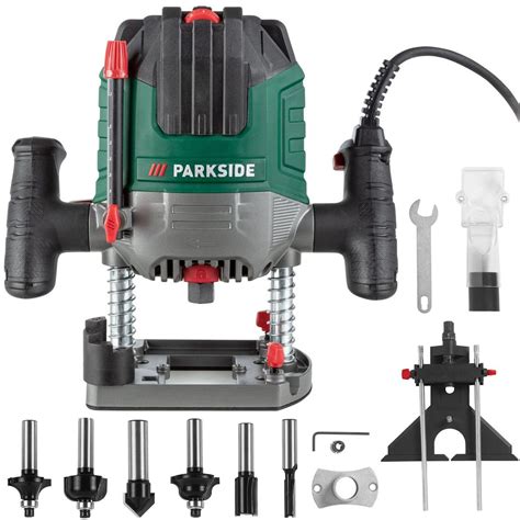 Frezarka górnowrzecionowa Parkside POF 1200 D3 1200 W ERLI pl