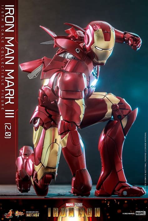Hot Toys Relan A Vers O Melhorada De Uma De Suas Primeiras Armaduras Do Homem De Ferro Universo