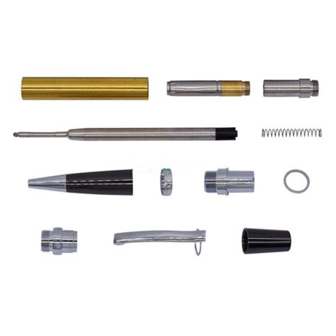 Elegant Sierra Twist Pen Kit Chrome Gun Metal