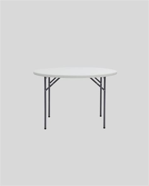 Стол круглый складной пластиковый Кейт 116 – купить за 7490 ₽. | Стул Груп