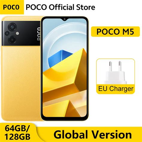 Смартфон Poco M5, 6/128ГБ, global | AliExpress