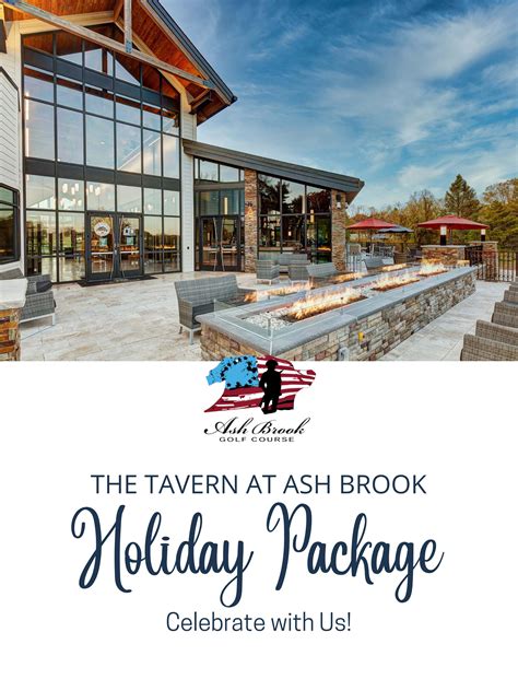 The Tavern at Ash Brook 2023 Holiday Package by kempersportsmarketing