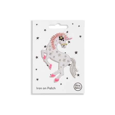 PARCHE Termoadhesivo White Unicorn Ilovekutchi Shop