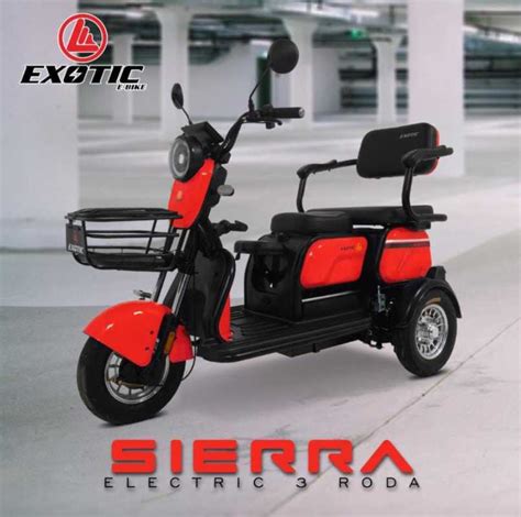 Jual Sepeda Listrik Roda Tiga Pacific Sierra Di Seller Mr Ponsel