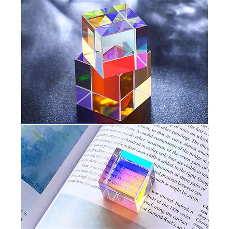 Rgb Cube Prism 151820mm Dispersion Prism Optical Glass X Cube For Physics Teach Totalhill