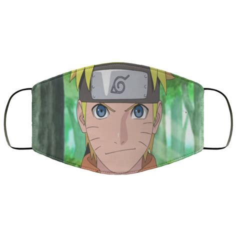 Uzumaki Naruto face mask Reusable, washable