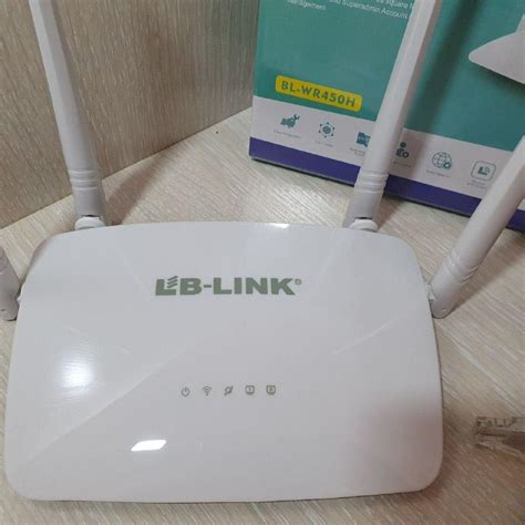 Wifi роутер LB-Link Сетевой маршрутизатор на 4 антенны 2.4GHz 300 Mbps ...