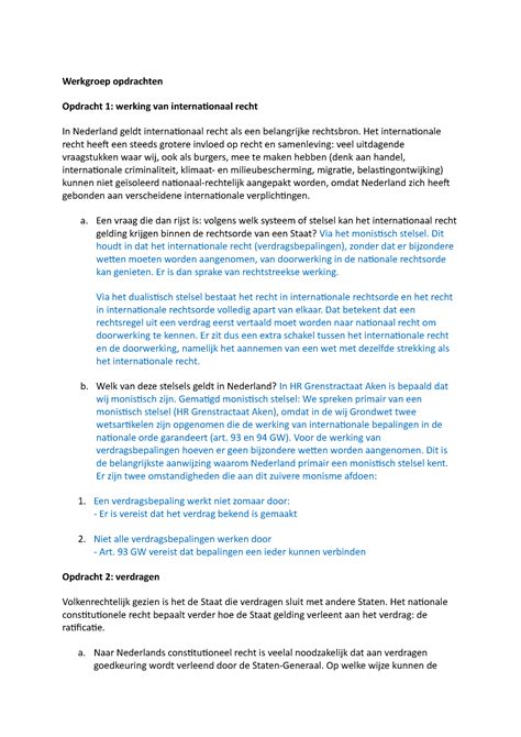 Thema Cr Werkgroep Opdrachten Opdracht Werking Van