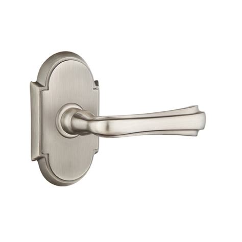 Emtek Wembley Passage Hall And Closet Door Lever With Rosette Wayfair