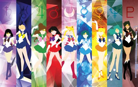 Sailor Scouts By Byakko 777 On Deviantart