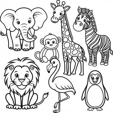 Desenhos De Animais Terrestres - 6