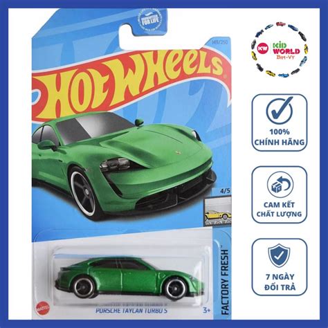 Xe mô hình Hot Wheels basic Porsche Taycan Turbo S HKJ Shopee Việt Nam