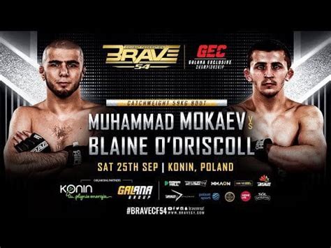 BRAVE CF 54 Virtual Face-Off- Muhammad Mokaev vs Blaine O'Driscoll : r/MMA