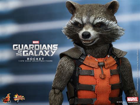 Hot Toys MMS 星際異攻隊 比例 火箭浣熊