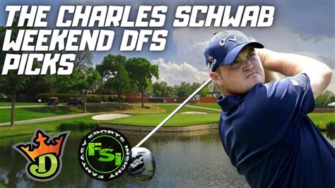 PGA DFS Picks Charles Schwab Challenge DraftKings Picks Weekend