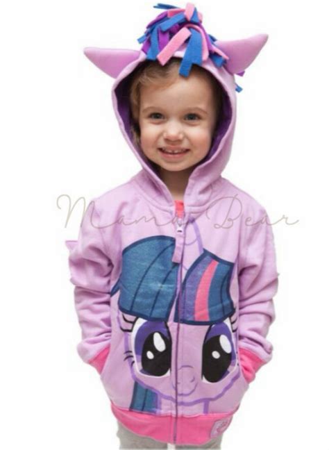 My Little Pony Hoodie Baby Jacket Hoodie Cute Cartoon Jacket Birthday ...