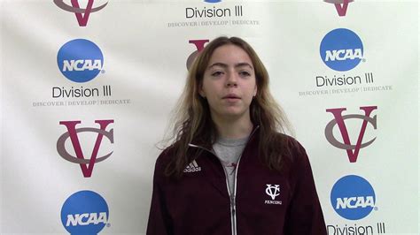 Vassar Womens Fencing Olivia Weiss Youtube