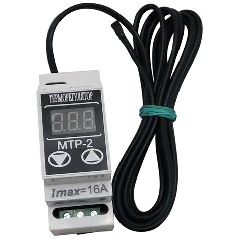 ᐉ Терморегулятор цифровой МТР-2 16A DIN-рейка