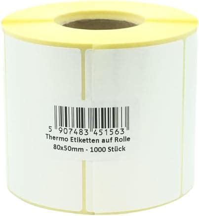 Mdlabels Tiquettes Thermiques Blanches En Rouleau Taille De L