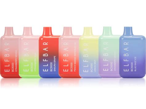 Review: Elf Bar BC5000 Disposable Vape 500 Puffs – E Liquid Flavors