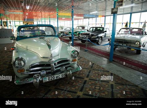 Retro Car Volga Gaz In The Retro Salon Tulpar In The Almaty Region