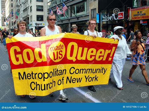 NYC Gay Pride Parade Editorial Photo Image Of Avenue