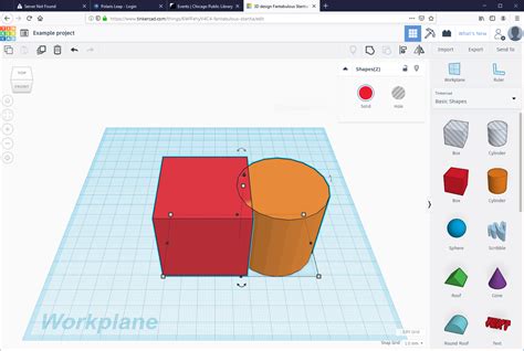 Tinkercad Quickstart Guide Chicago Public Library Maker Lab