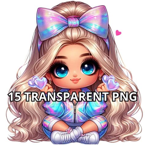 Cute Chibi Blonde Baby Girl Png Png Chibi Girl Clipart Chibi Girl