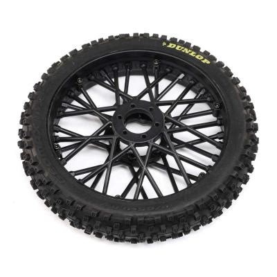 Pneu Avant Dunlop Mx Sur Jante Noir Promoto Mx Losi