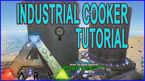 Ark Survival Evolved Industrial Cooker How To Place It And What It S