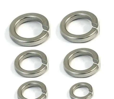 304 Stainless Steel Spring Washers M2 M2 5 M3 M4 M5 M6 M8 M10 M12 M14