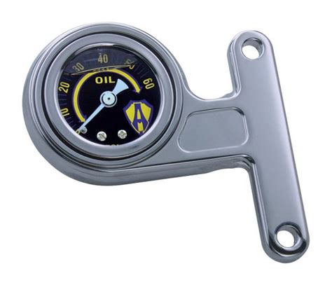 Other Motorcycle Instruments And Gauges Arlen Ness Oil Pressure Gauge Kit