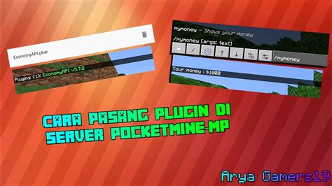 Cara Pasang Plugin Di Server PocketMine MP PocketMine MP Tutorial YouTube