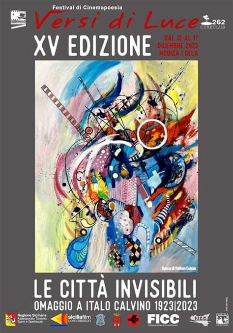 Modica Al Via Il Festival Internazionale Di Cinemapoesia Versi Di
