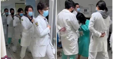 Internos Del Imss En Toluca Celebran Con Vals Los Xv Años De Paciente Hospitalizada I Video