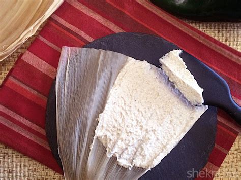 Making Tamales Spreading Masa Homemade Tamales Recipe