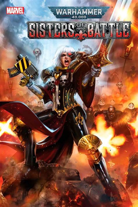 Sisters Of Battle Art By Dave Wilkins 40k Gallery Warrant Of