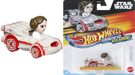 Princess Leia Star Wars Hot Wheels Bobf Racerverse