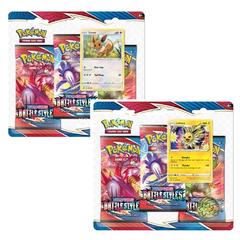 Pokemon - TCG - Sword & Shield Battle Styles Blister Pack (Assorted ...