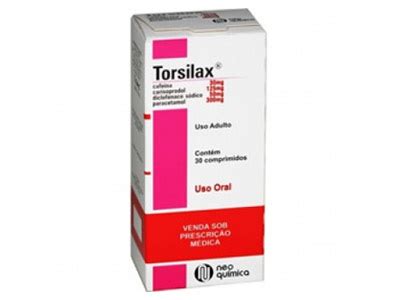 Torsilax E Antiinflamatório - Torsilax - Para que serve, Efeitos colaterais, Contraindicações, Como Tomar