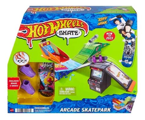 Hot Wheels Skate Para Dedos Skatepark En El Salon De Juegos Cuotas Sin Inter S