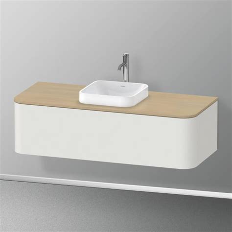 Duravit Happy D Plus Vanity Unit Pull Out Compartment Silk Matt