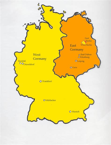 dreaming  german map  divided germany