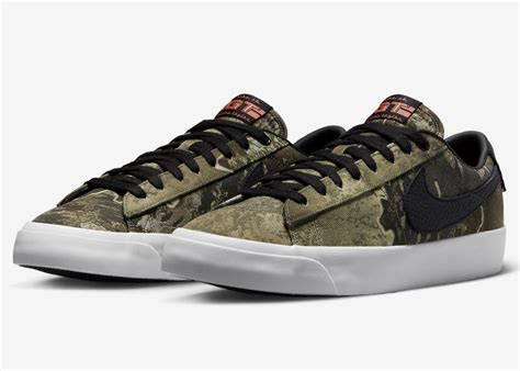 Nike SB Blazer Low GT Camo DO9398 002 Release Date SBD