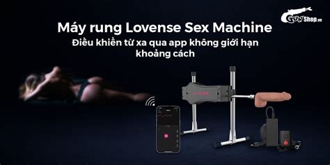 Máy Rung Làm Tình Tự Động Lovense Sex Machine 2 Đầu Cao Cấp Gunshop