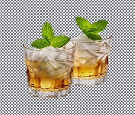 Premium PSD So Yummy Hot Brandy And Crme Isolated On Transparent Background