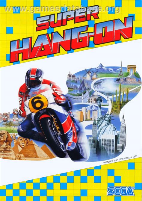 Super Hang On Arcade Games Database
