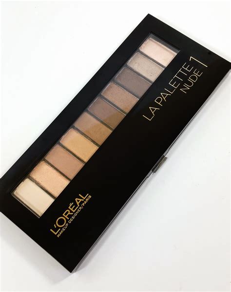 L Oreal La Palette Nude Review And Swatches The Budget Beauty Blog
