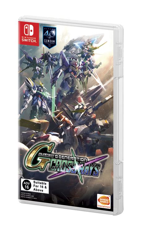 SD Gundam G Generation Cross Rays Platinum Edition Nintendo Switch